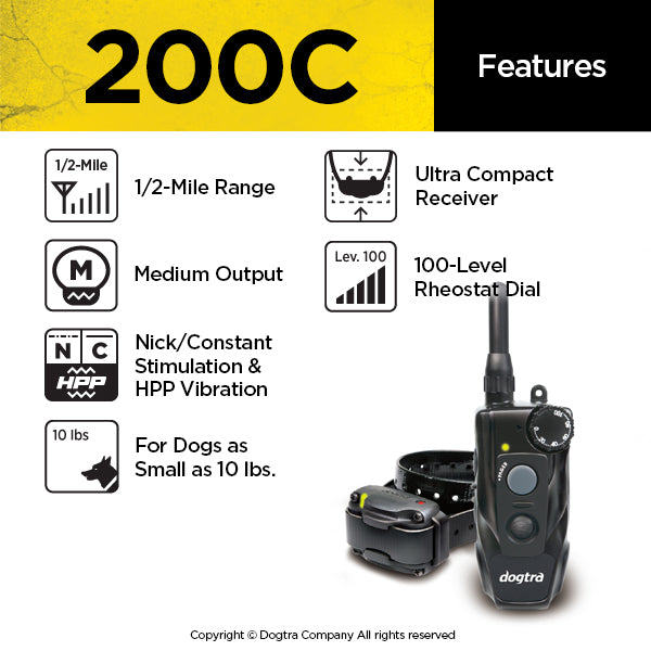 Dogtra 200C – Bridgeport K9 Equipment
