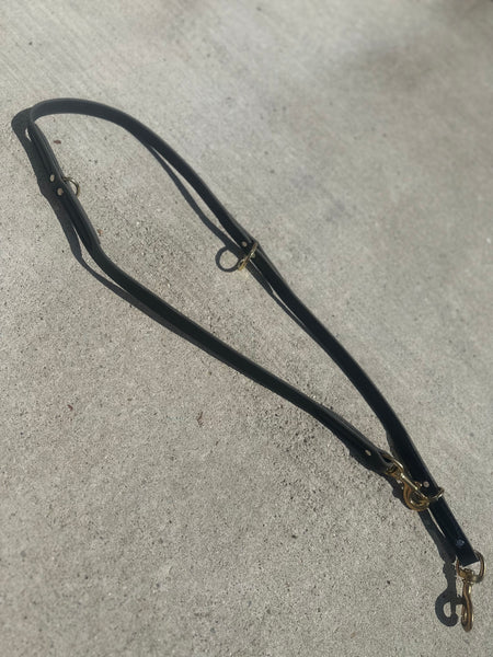 5' Leather Multi-purpose Leash