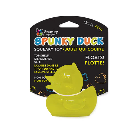 Spunky Pup Squeaky Duck