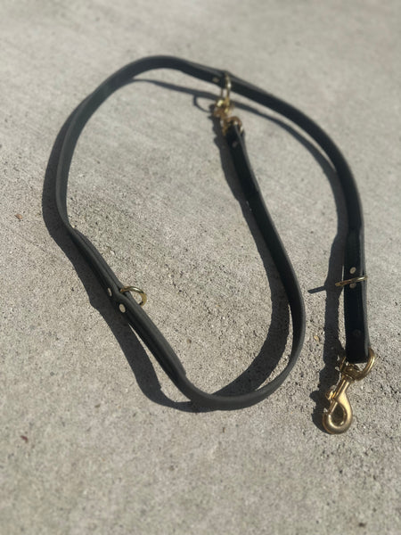 5' Leather Multi-purpose Leash