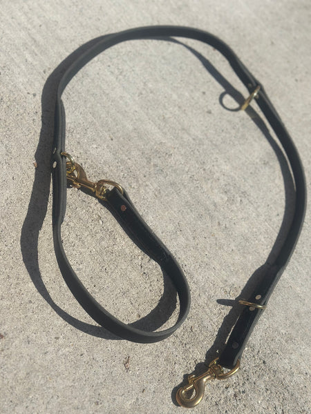 5' Leather Multi-purpose Leash