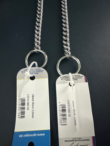 **Herm Sprenger Chain Training Collar- Round Link or Narrow link**