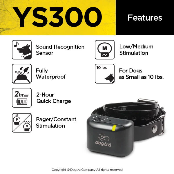 Dogtra YS300 No Bark Collar
