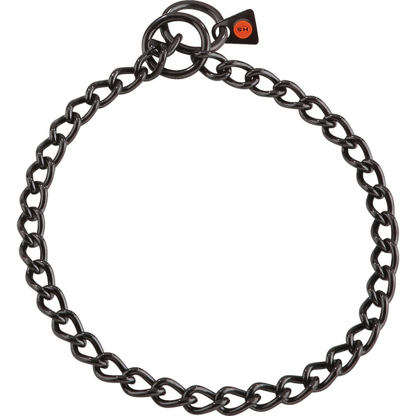 Herm Sprenger Black Stainless Steel Chain Training Collar