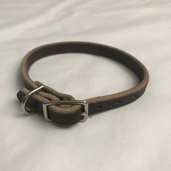 1/2" Leather Collar